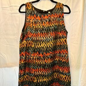 NWT Kenzie professional sleeveless pom pom dress size L